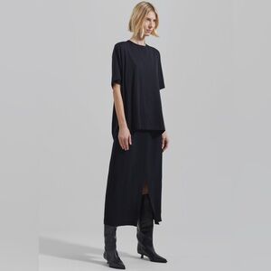 The Frankie Shop Judy Midi Skirt - L